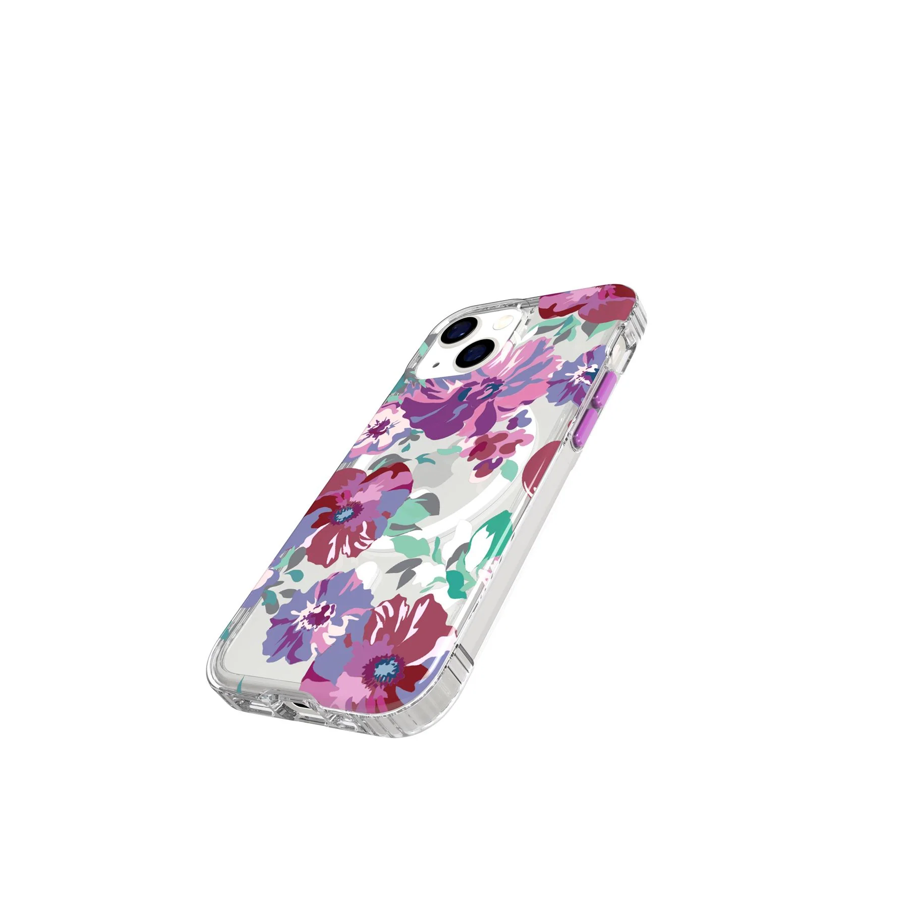 EvoArt - Apple iPhone 13 Mini Case MagSafe Compatible - Purple Anemone - Image 3