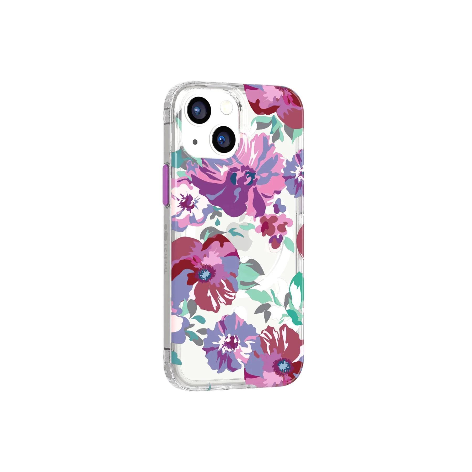 EvoArt - Apple iPhone 13 Mini Case MagSafe Compatible - Purple Anemone - Image 5