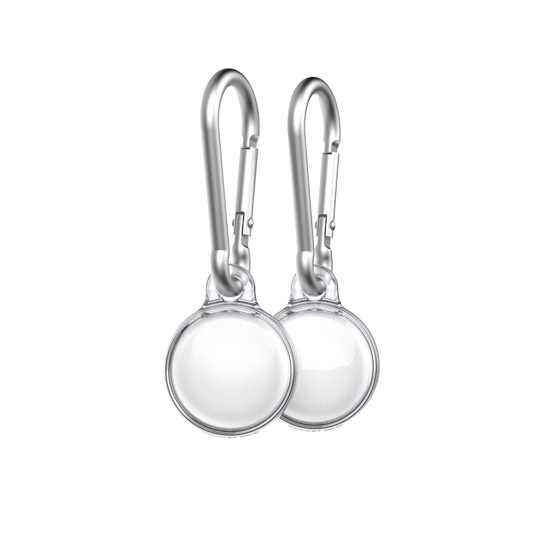 EvoClear - Apple AirTag Case Bundle (x2) - Clear - Image 2