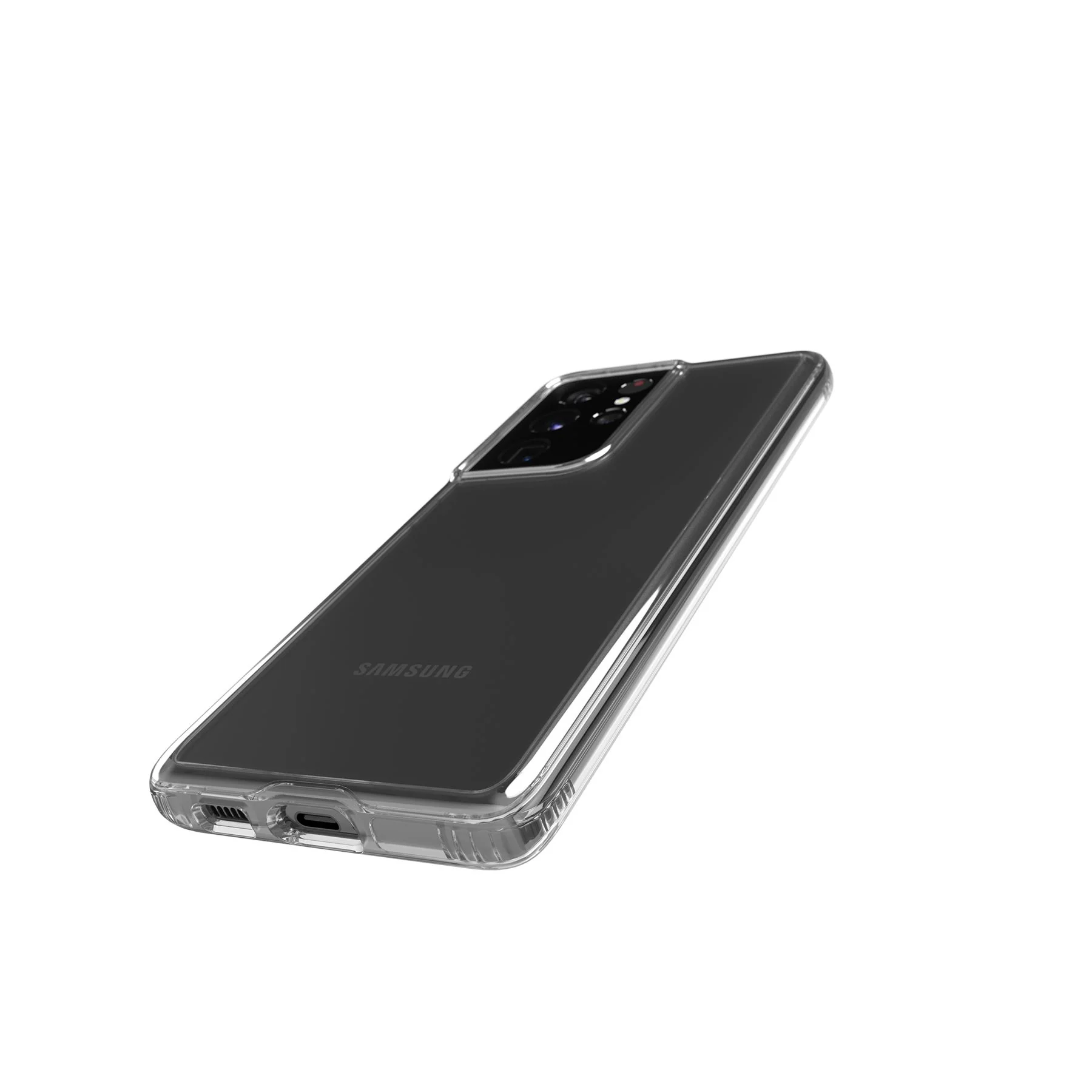 EvoClear - Samsung Galaxy S21 Ultra 5G Case - Clear - Image 3
