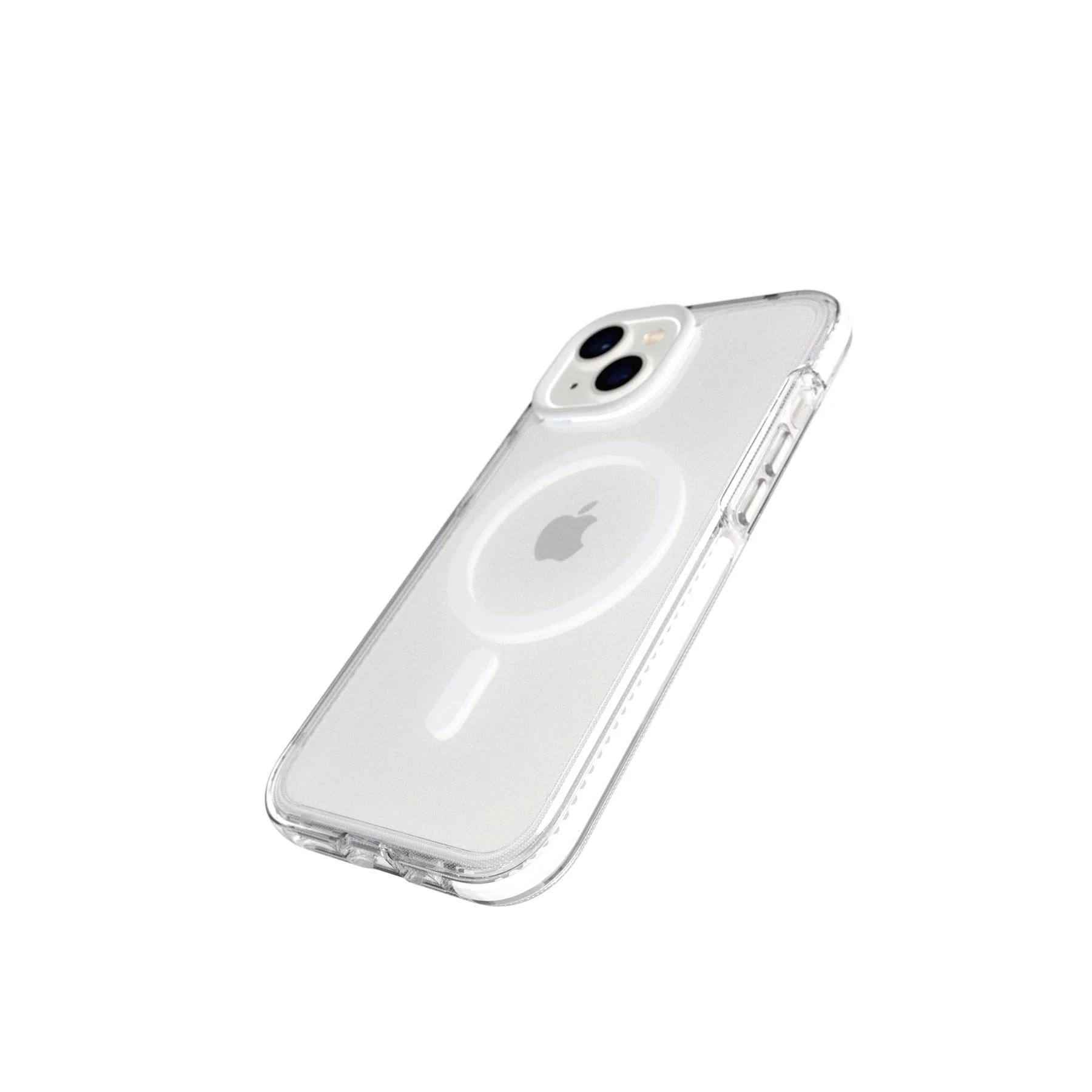 EvoCrystal MagSafe - Apple iPhone 17e/16e/15/14/13 Case - Clear/White - Image 3