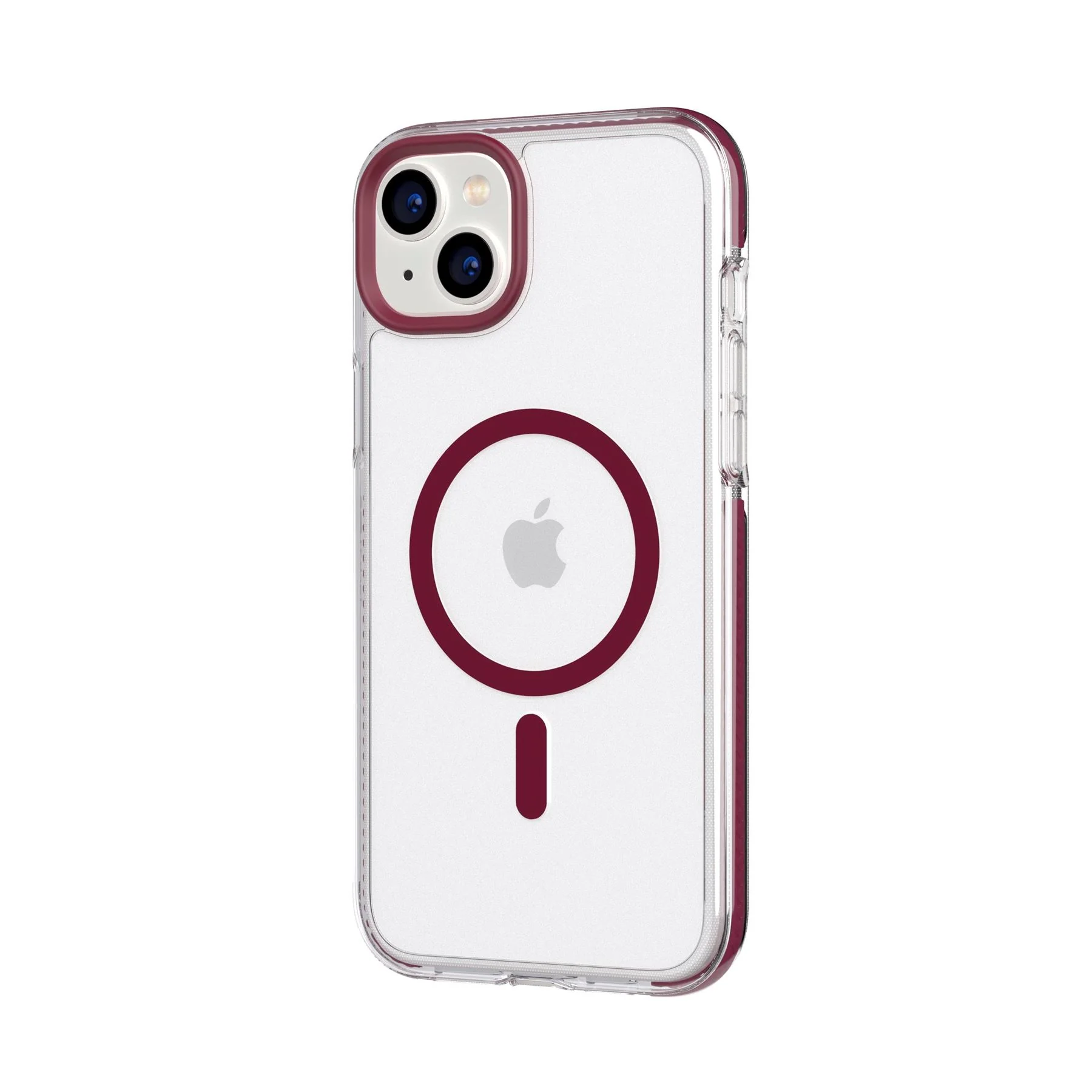 EvoCrystal - Apple iPhone 14 Plus Case MagSafe Compatible - Burgundy - Image 5