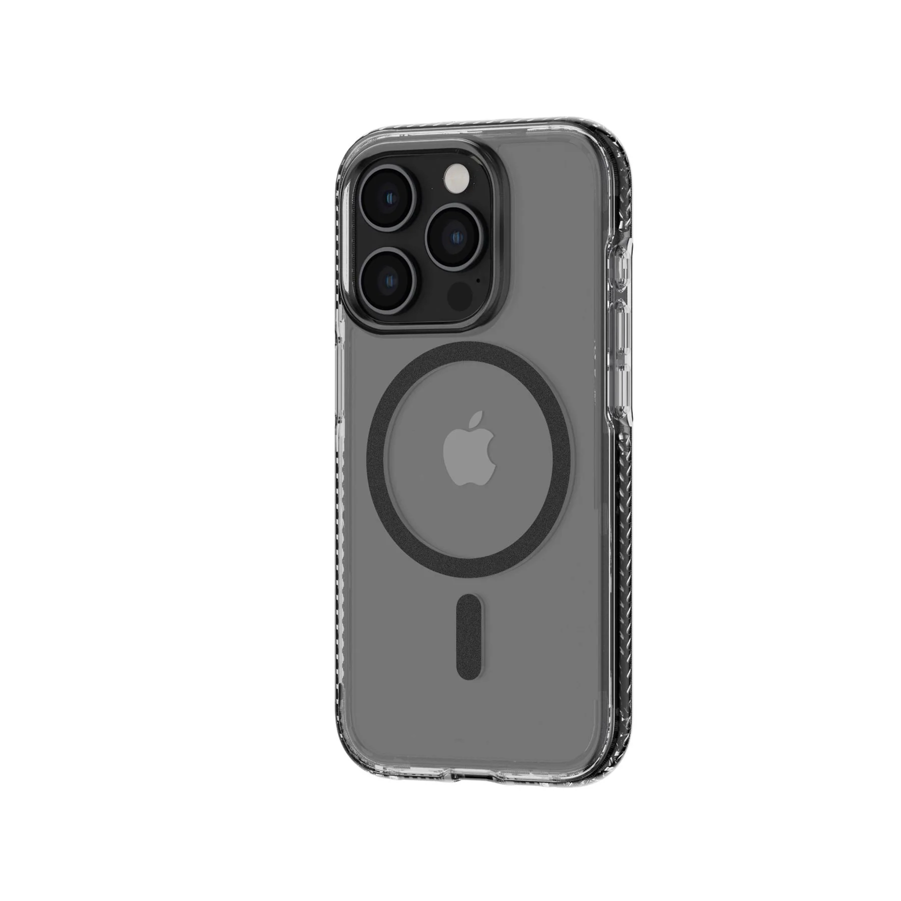 EvoCrystal - Apple iPhone 15 Pro Case MagSafe Compatible - Black Titanium - Image 5