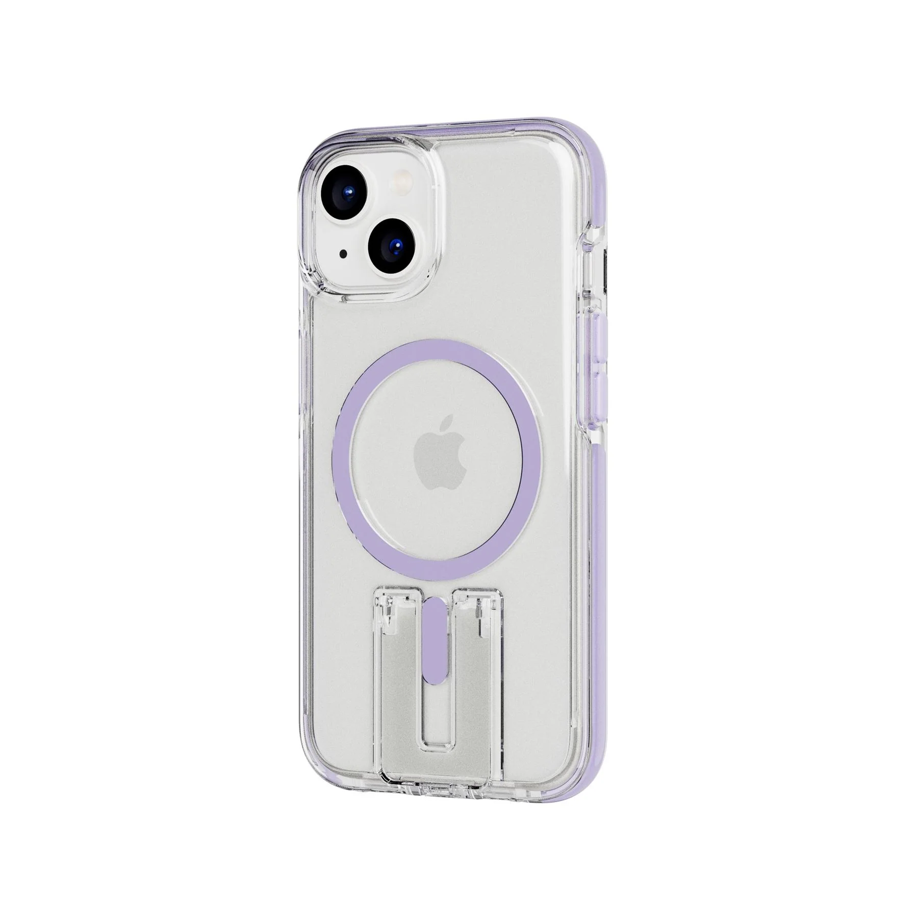 EvoCrystal Kick MagSafe - Apple iPhone 17e/16e/15/14/13 Case - Clear/Lilac - Image 7