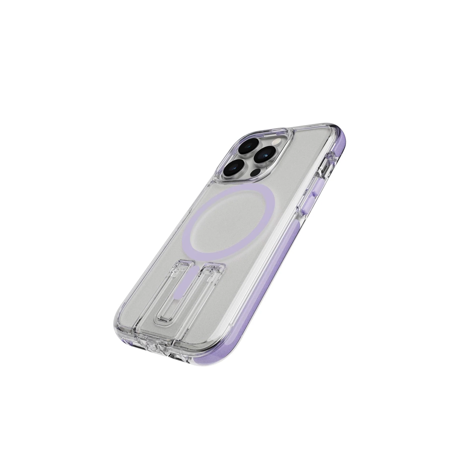 EvoCrystal Kick - Apple iPhone 14 Pro Case MagSafe Compatible - Lilac - Image 5