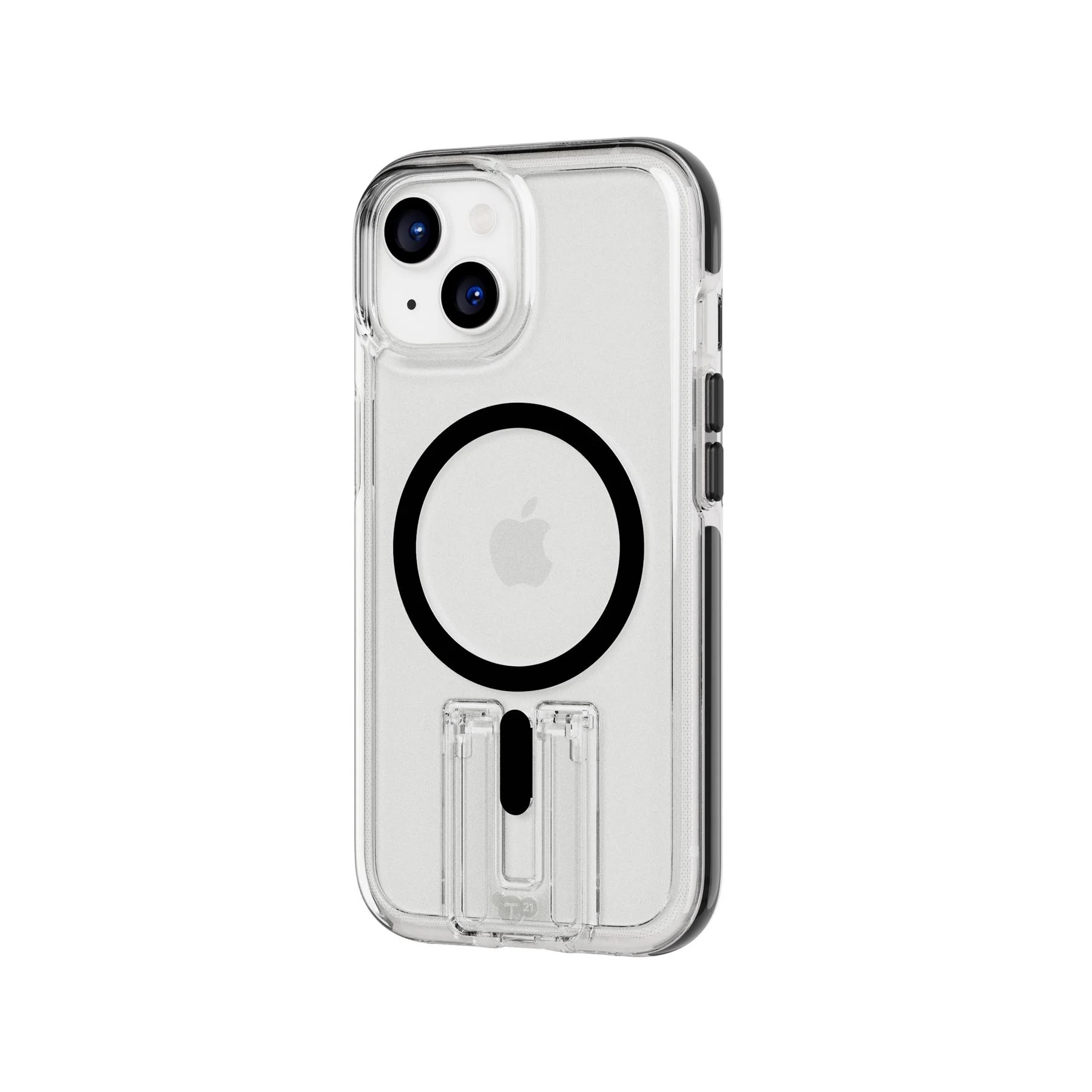 EvoCrystal Kick MagSafe - Apple iPhone 17e/16e/15/14/13 Case - Clear/Black - Image 5