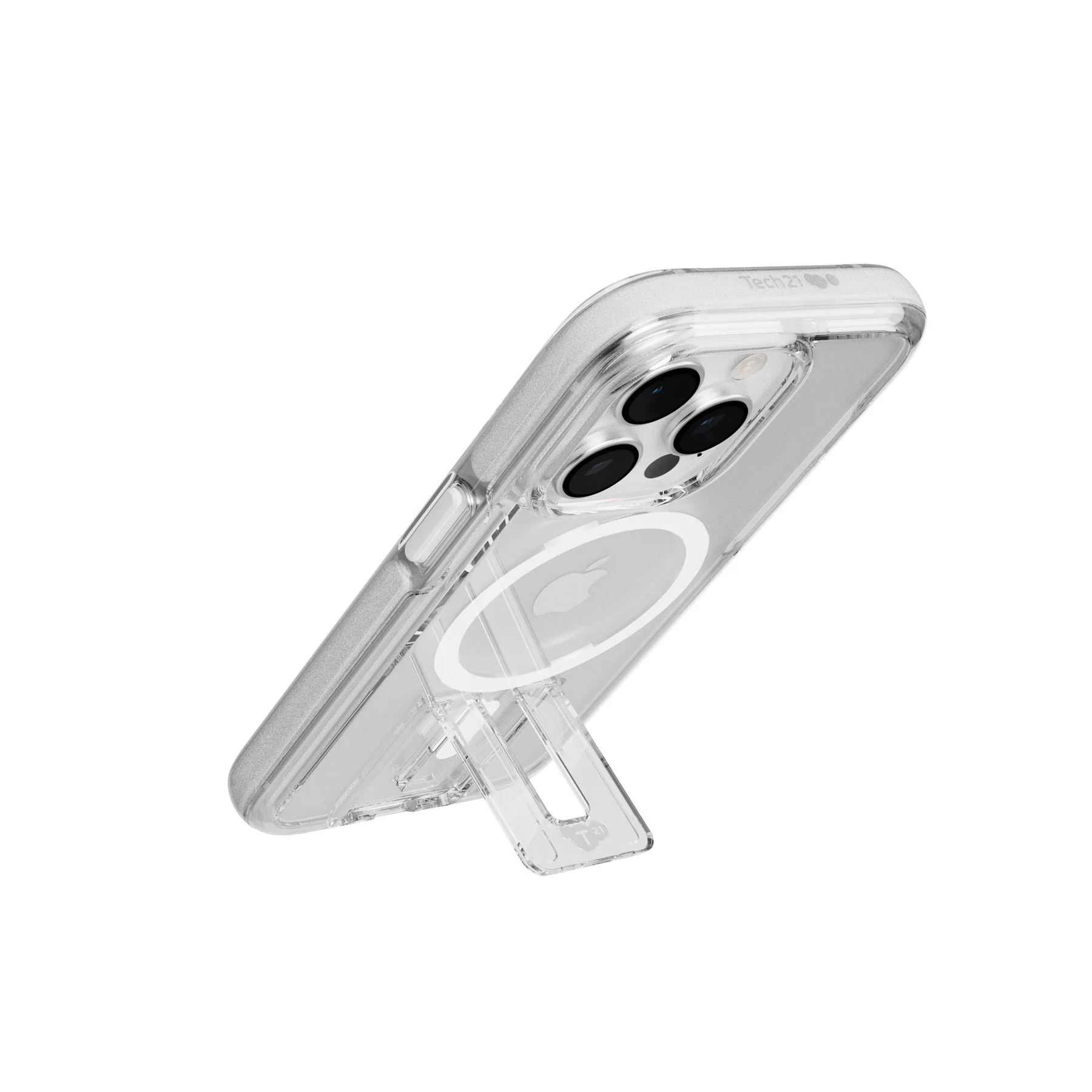 EvoCrystal Kick - Apple iPhone 15 Pro Case MagSafe Compatible - White - Image 8