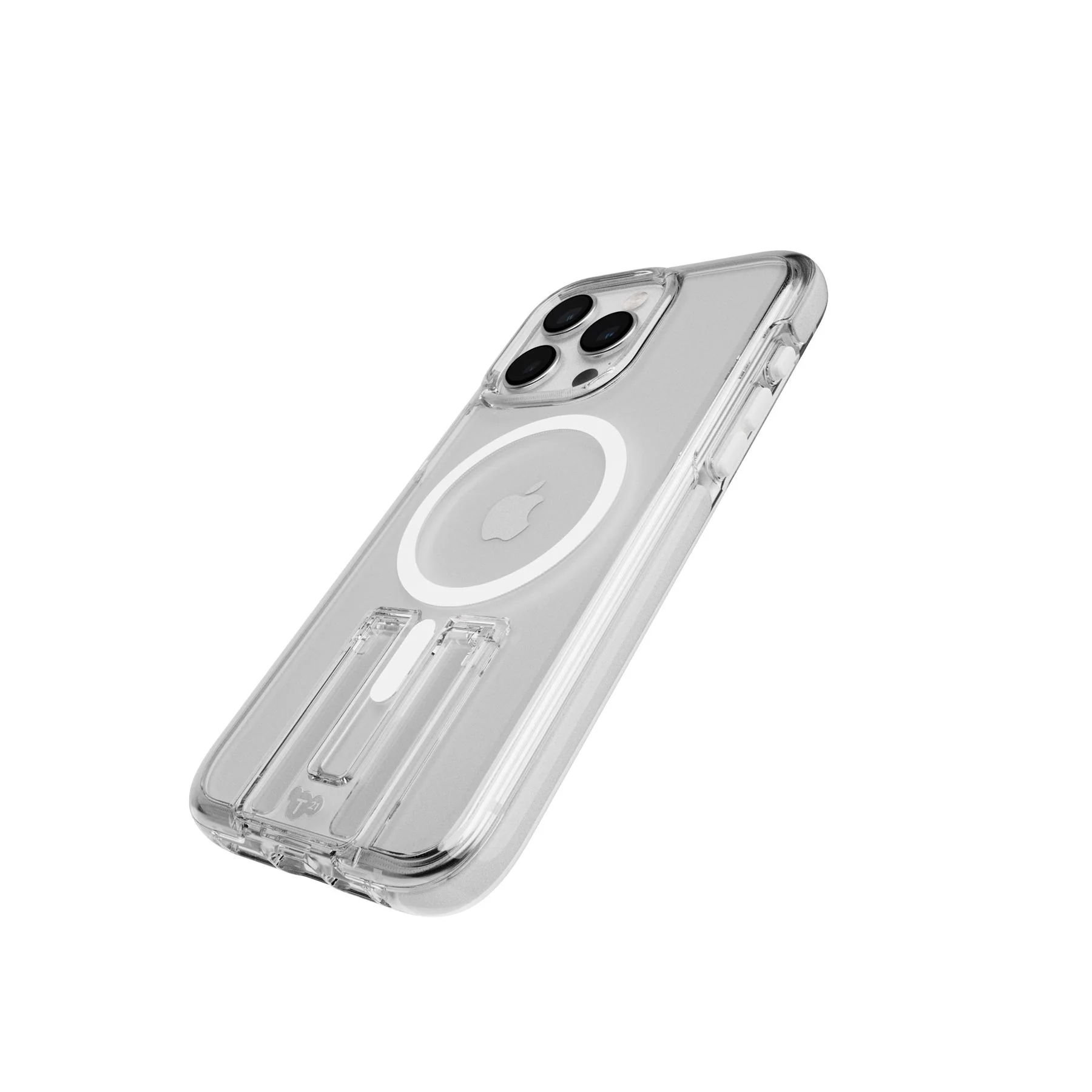EvoCrystal Kick - Apple iPhone 15 Pro Max Case MagSafe Compatible - White - Image 3
