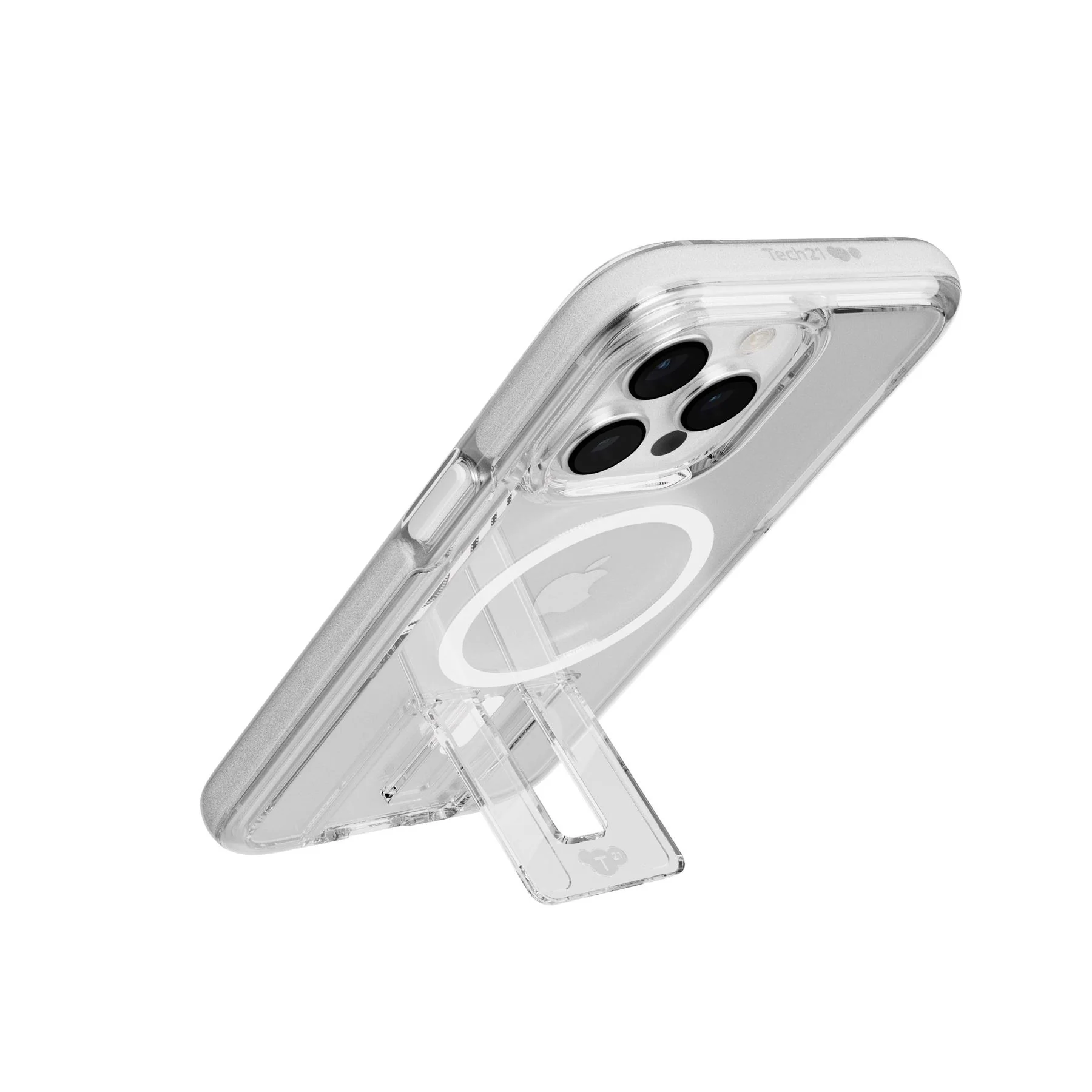 EvoCrystal Kick - Apple iPhone 15 Pro Max Case MagSafe Compatible - White - Image 8