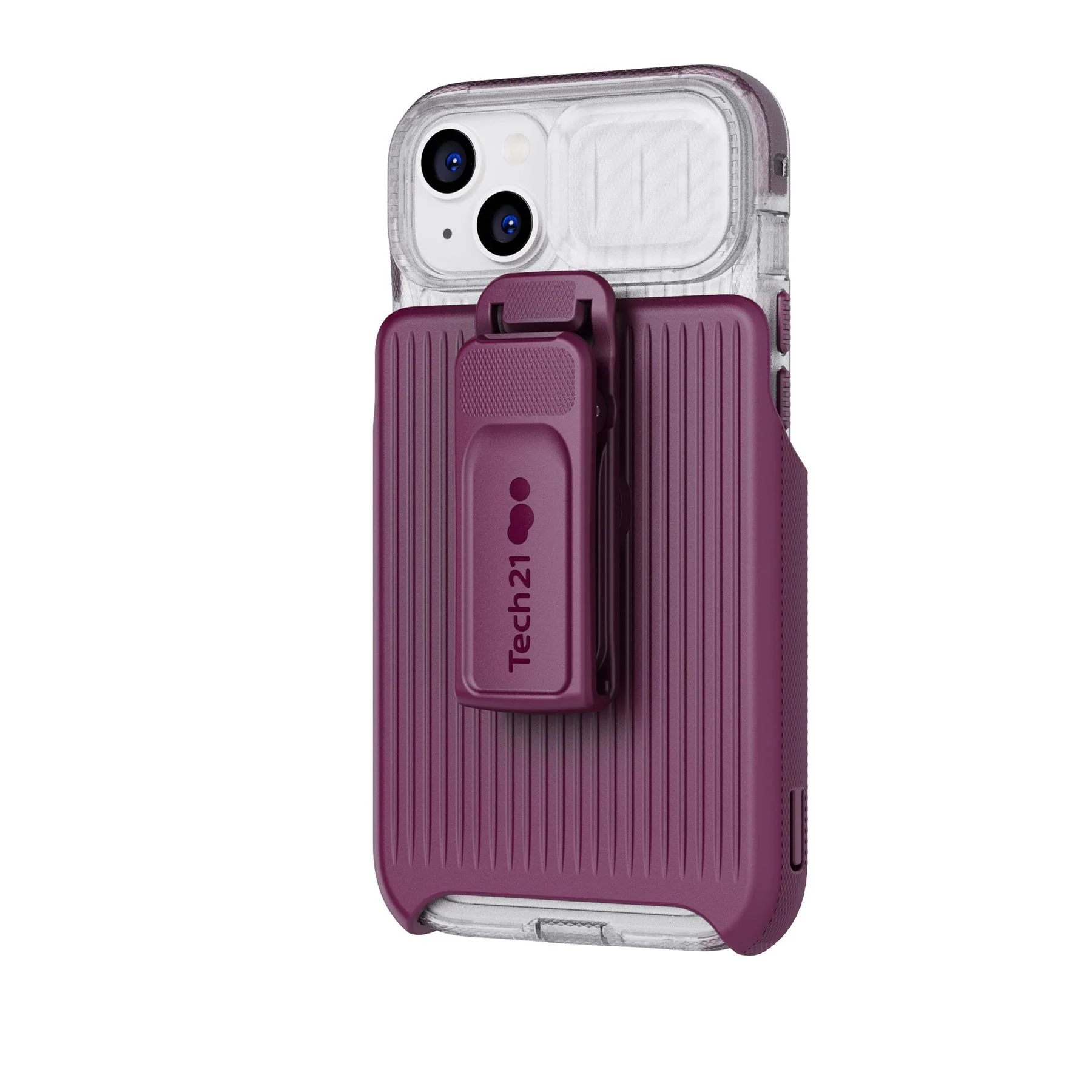 EvoMax - Apple iPhone 14 Plus Case MagSafe Compatible - Frosted Purple - Image 5