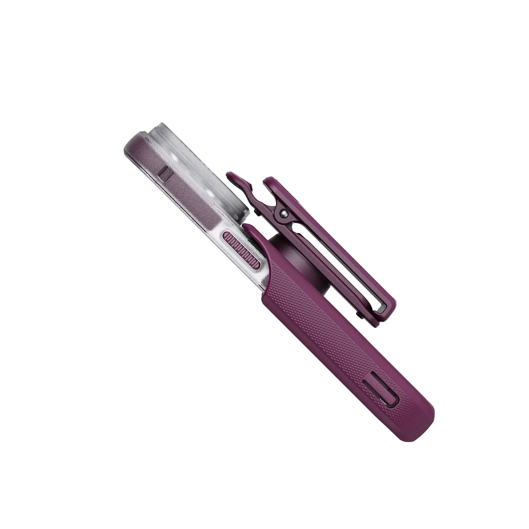 EvoMax - Apple iPhone 14 Pro Case MagSafe Compatible - Frosted Purple - Image 4