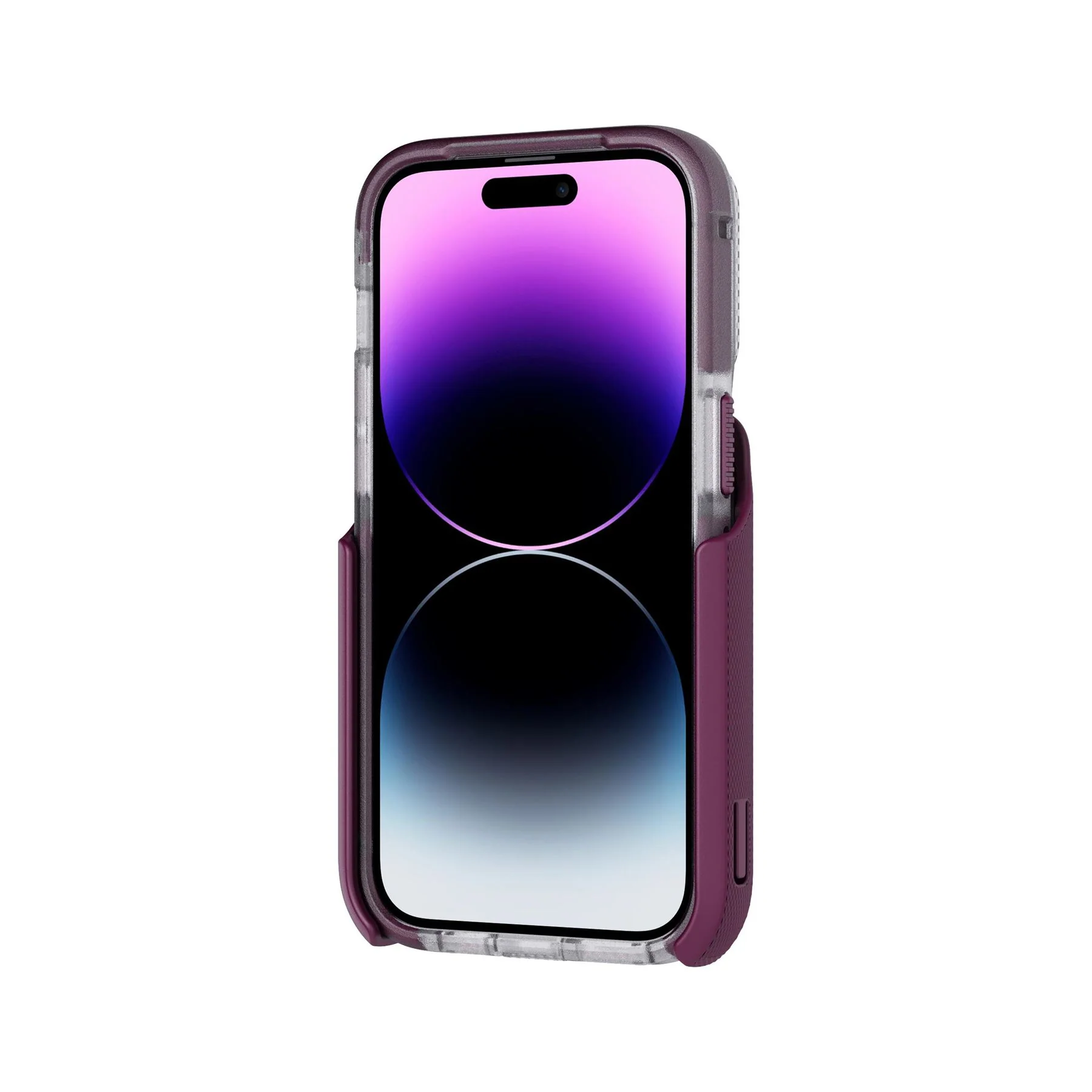 EvoMax - Apple iPhone 14 Pro Case MagSafe Compatible - Frosted Purple - Image 6
