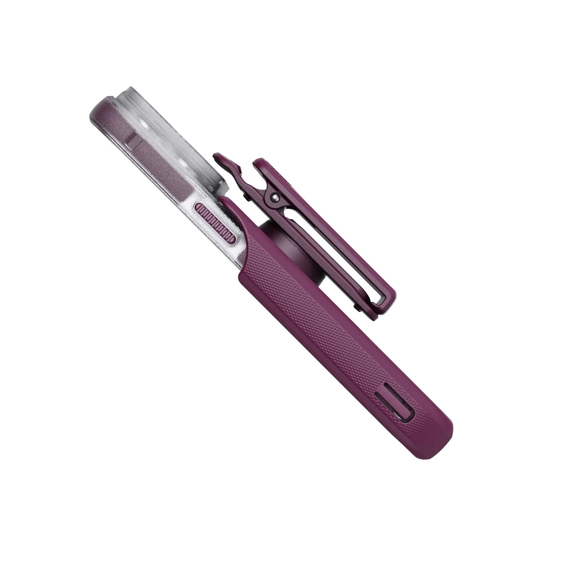 EvoMax - Apple iPhone 14 Pro Max Case MagSafe Compatible - Frosted Purple - Image 4