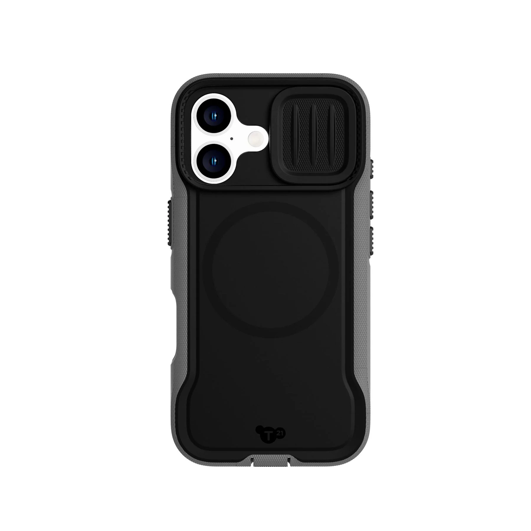 EvoMax - Apple iPhone 16 Case MagSafe Compatible - Black/Charcoal