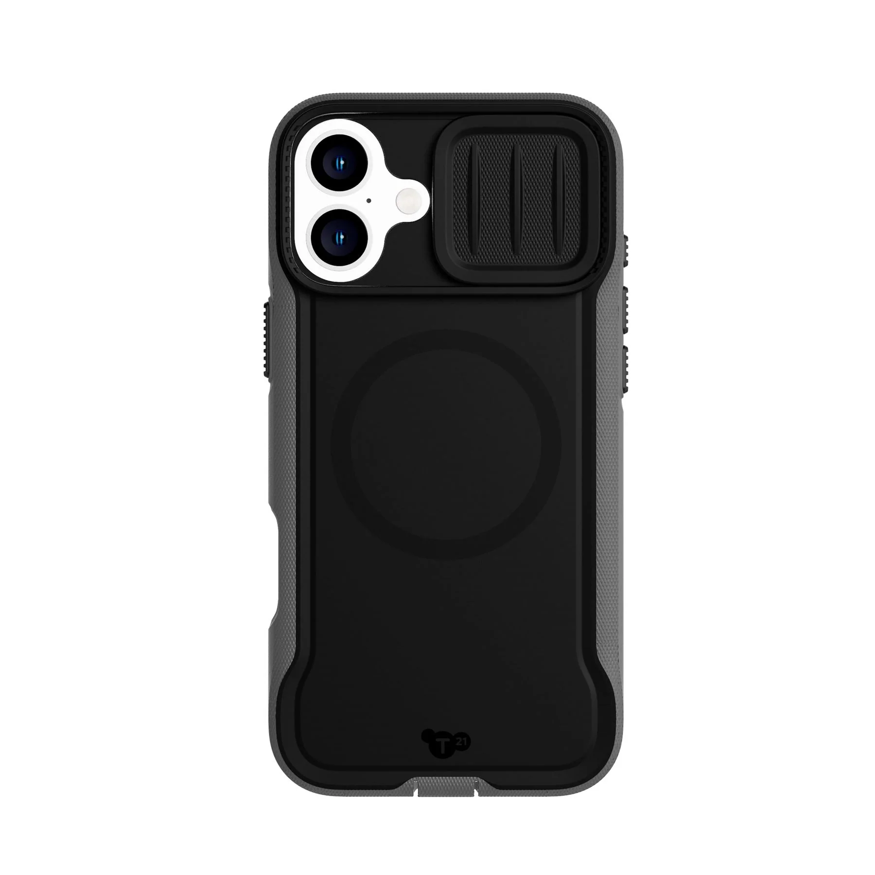 EvoMax - Apple iPhone 16 Plus Case MagSafe Compatible - Black/Charcoal