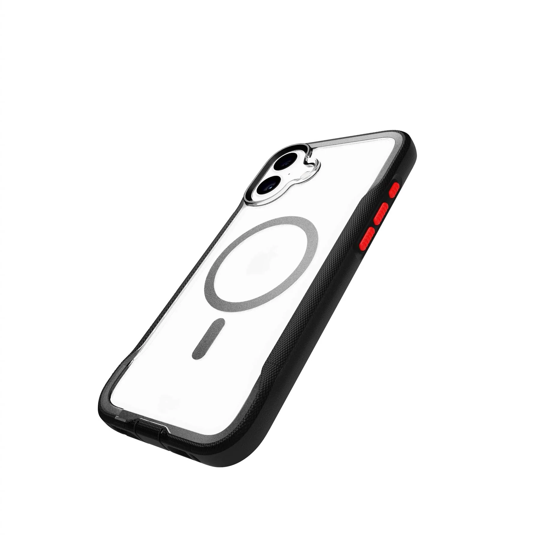 EvoPro - Apple iPhone 16 Plus Case MagSafe Compatible - Clear/Black - Image 3