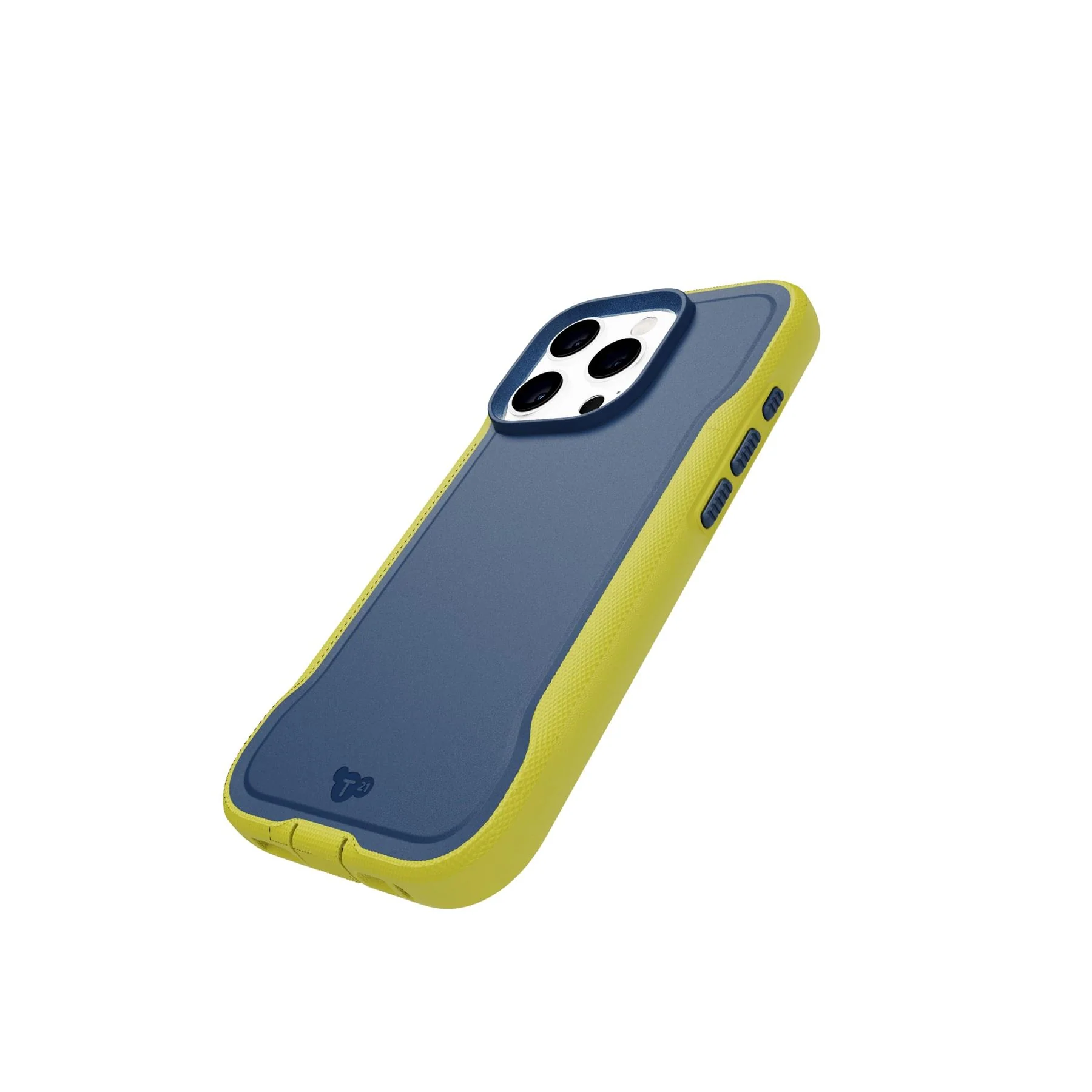EvoPro - Apple iPhone 16 Pro Case MagSafe Compatible - Navy/Yellow - Image 3