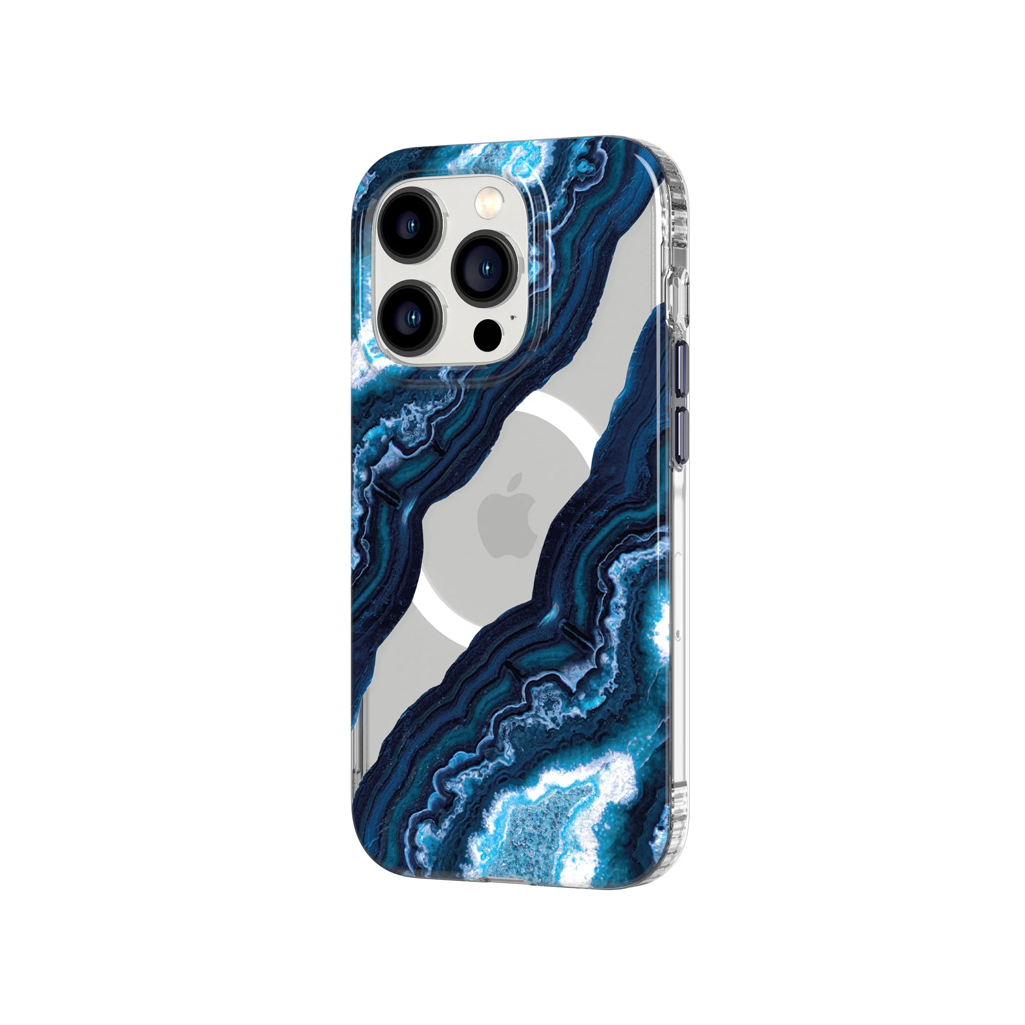 EvoArt - Apple IPhone 14 Pro Case MagSafe Compatible - Clear/Midnight Quartz - Image 5
