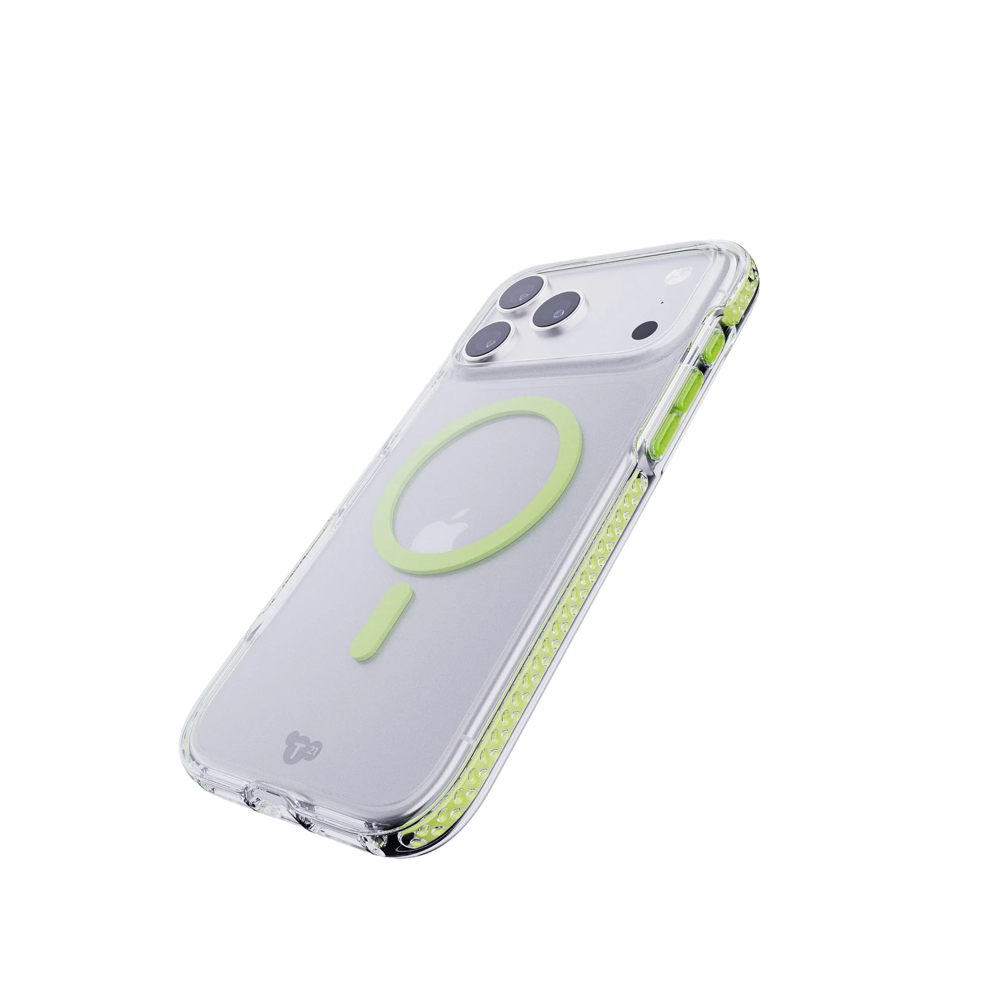 EvoCrystal Glow MagSafe - Apple iPhone 17 Pro Max Case - Green (Glow-In-The-Dark MagSafe ring) - Image 3