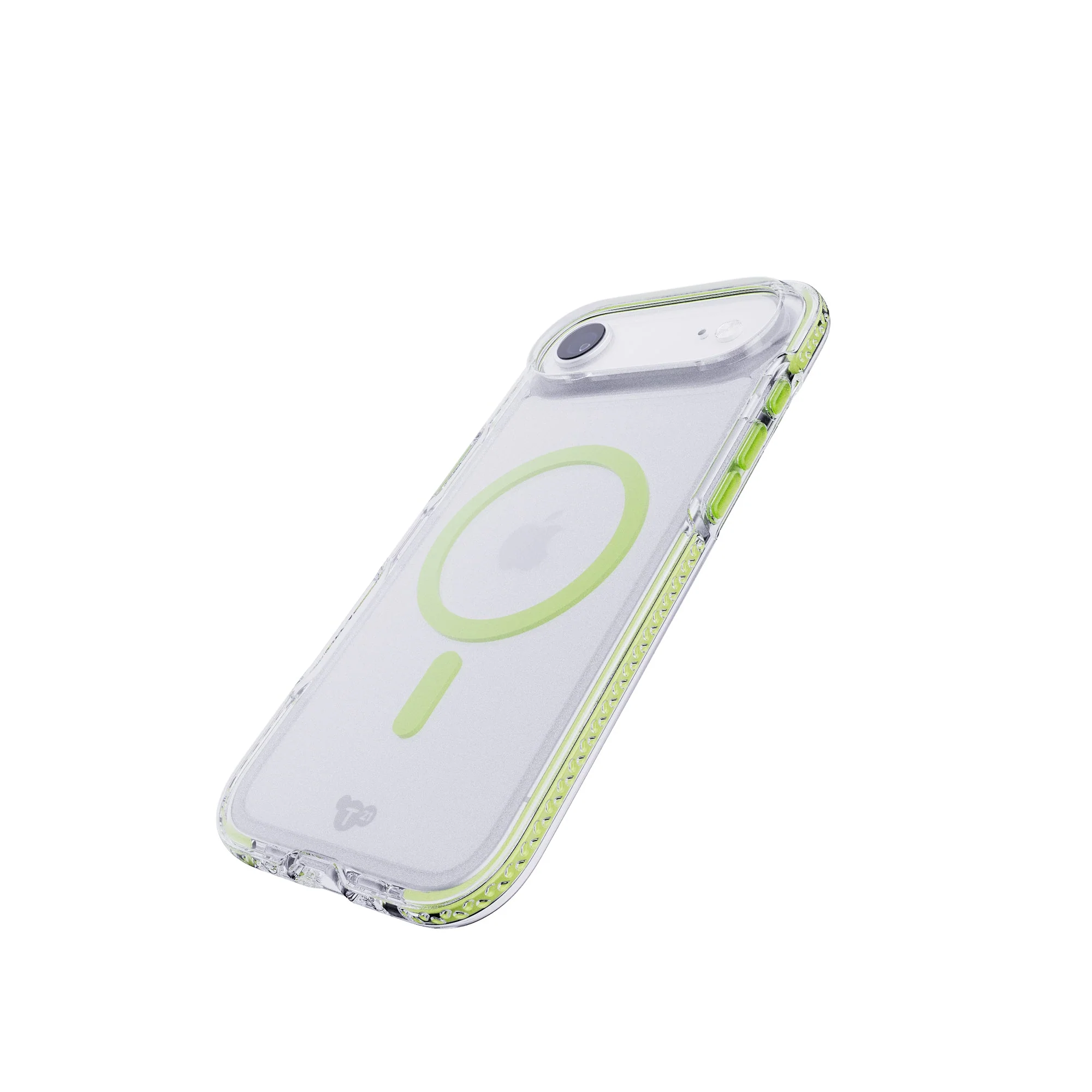 EvoCrystal Glow MagSafe - Apple iPhone Air Case - Green (Glow-In-The-Dark MagSafe ring) - Image 3