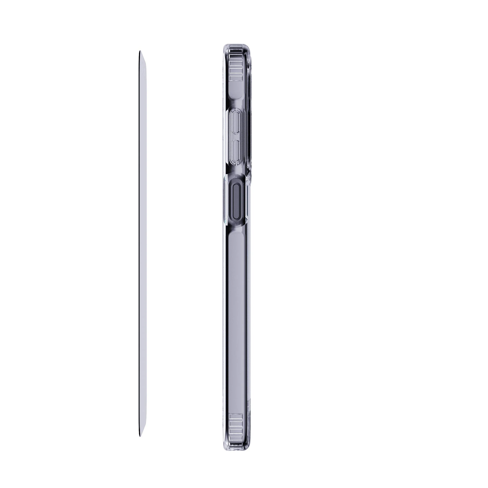 EvoLite Clear + Tempered Glass + Lanyard - Samsung Galaxy A17/A17 5G 3-in-1 Bundle - Clear - Image 4