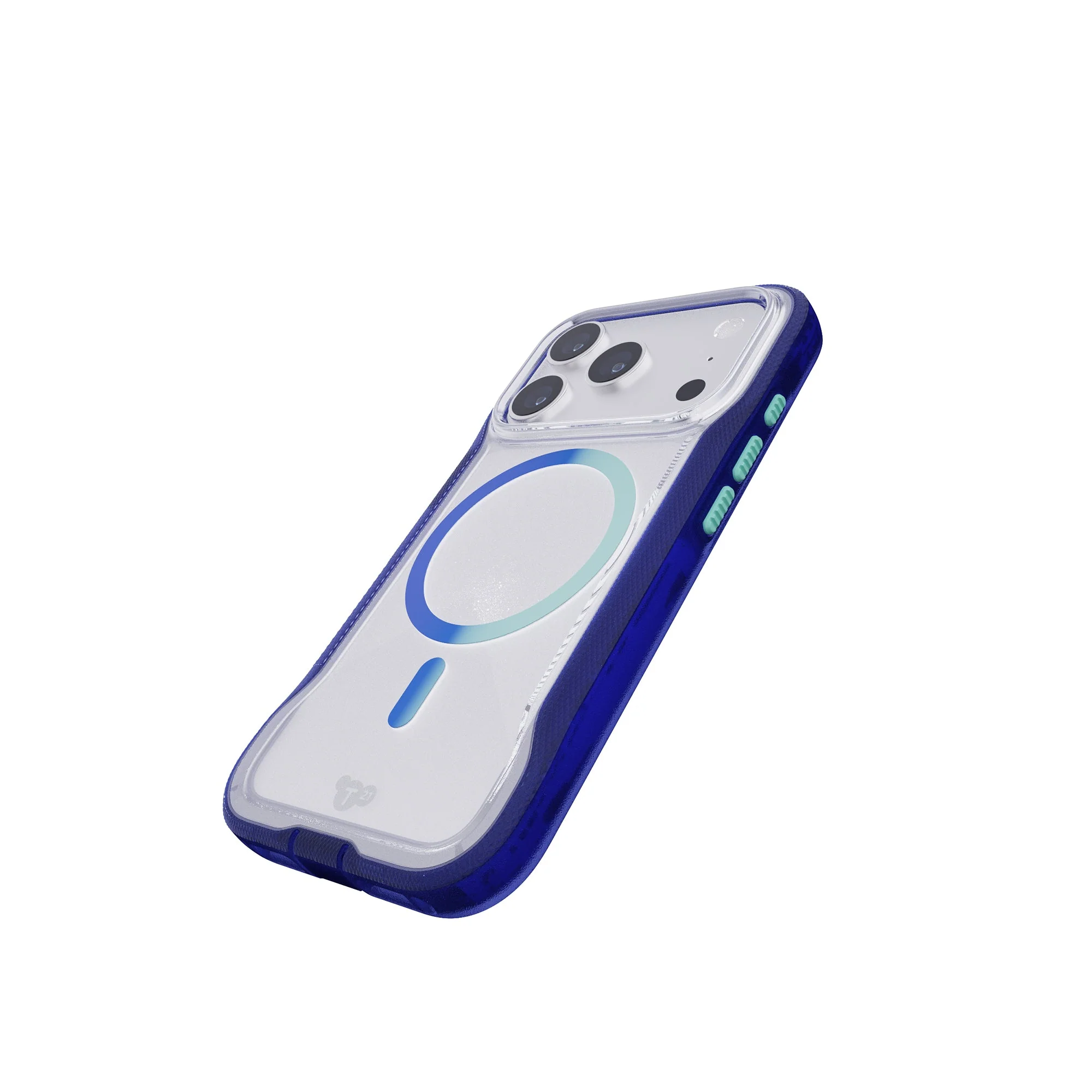 EvoPro MagSafe - Apple iPhone 17 Pro Case - Electric Blue/Jelly Mint - Image 3