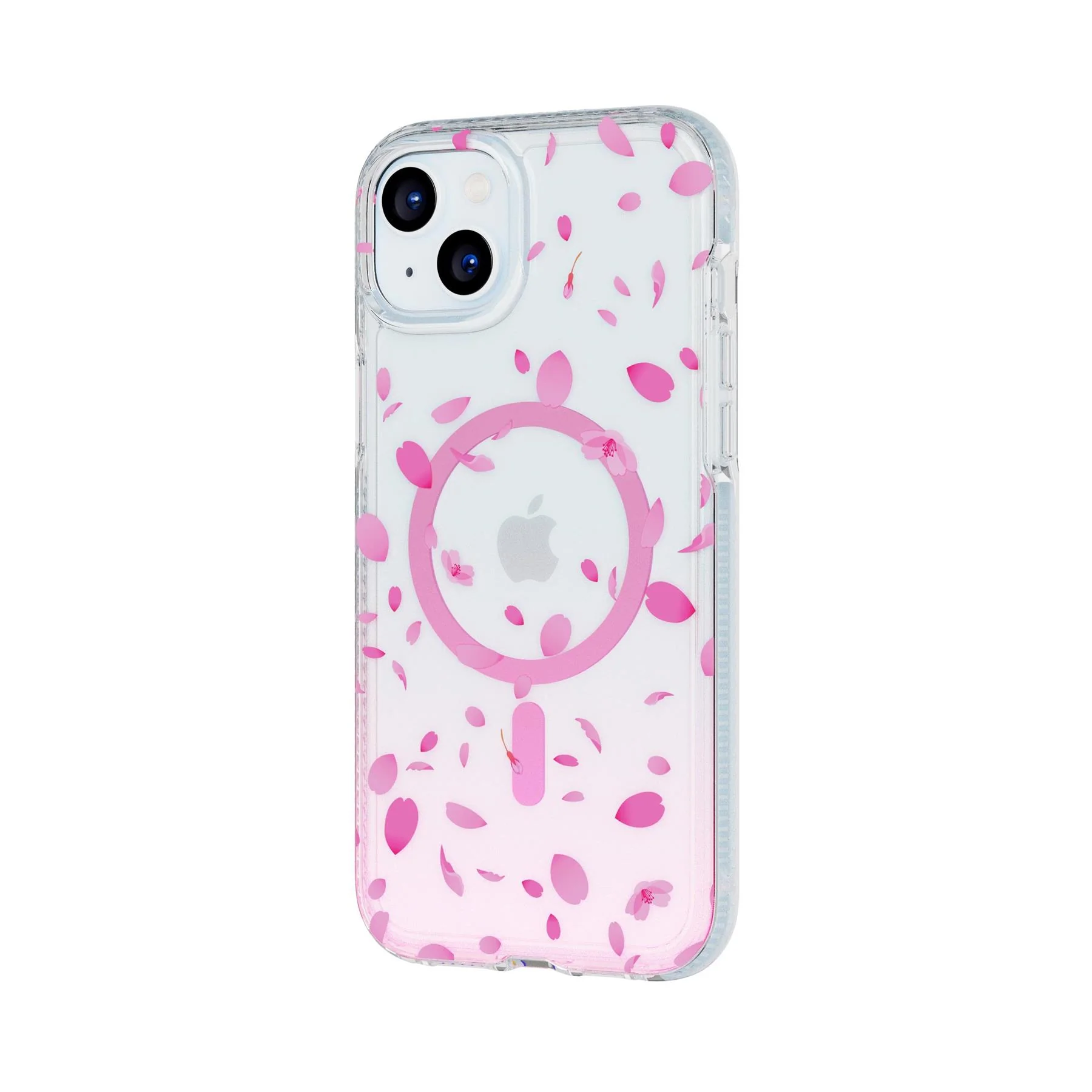 FlexQuartz Apple iPhone 15 plus Case MagSafe Compatible - Cherry Blossom - Image 5
