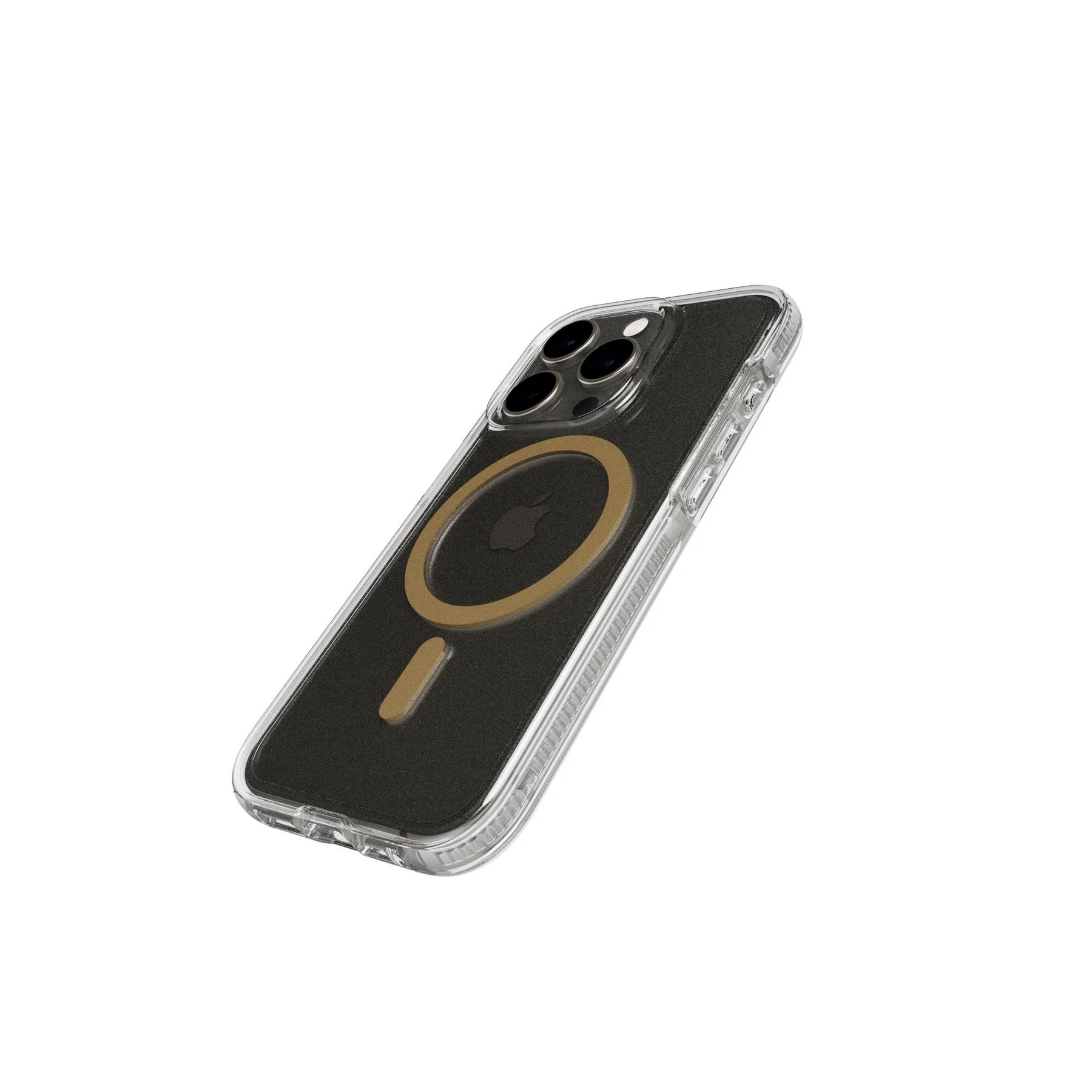 FlexQuartz - Apple iPhone 15 Pro Case MagSafe Compatible - Gold - Image 3