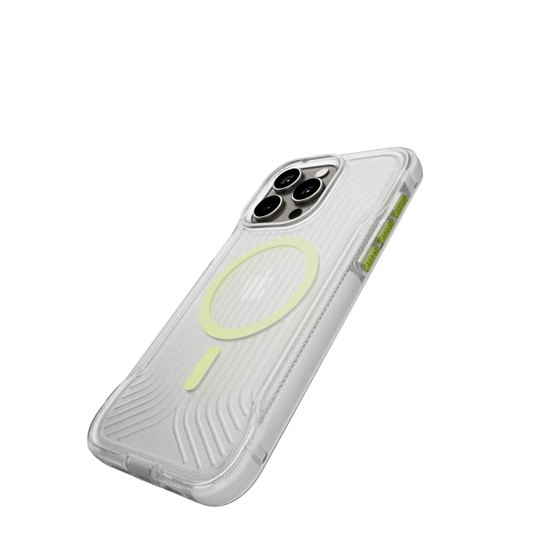 FlexPro - Apple iPhone 15 Pro Max Case MagSafe Compatible - Clear Glow in the Dark - Image 4