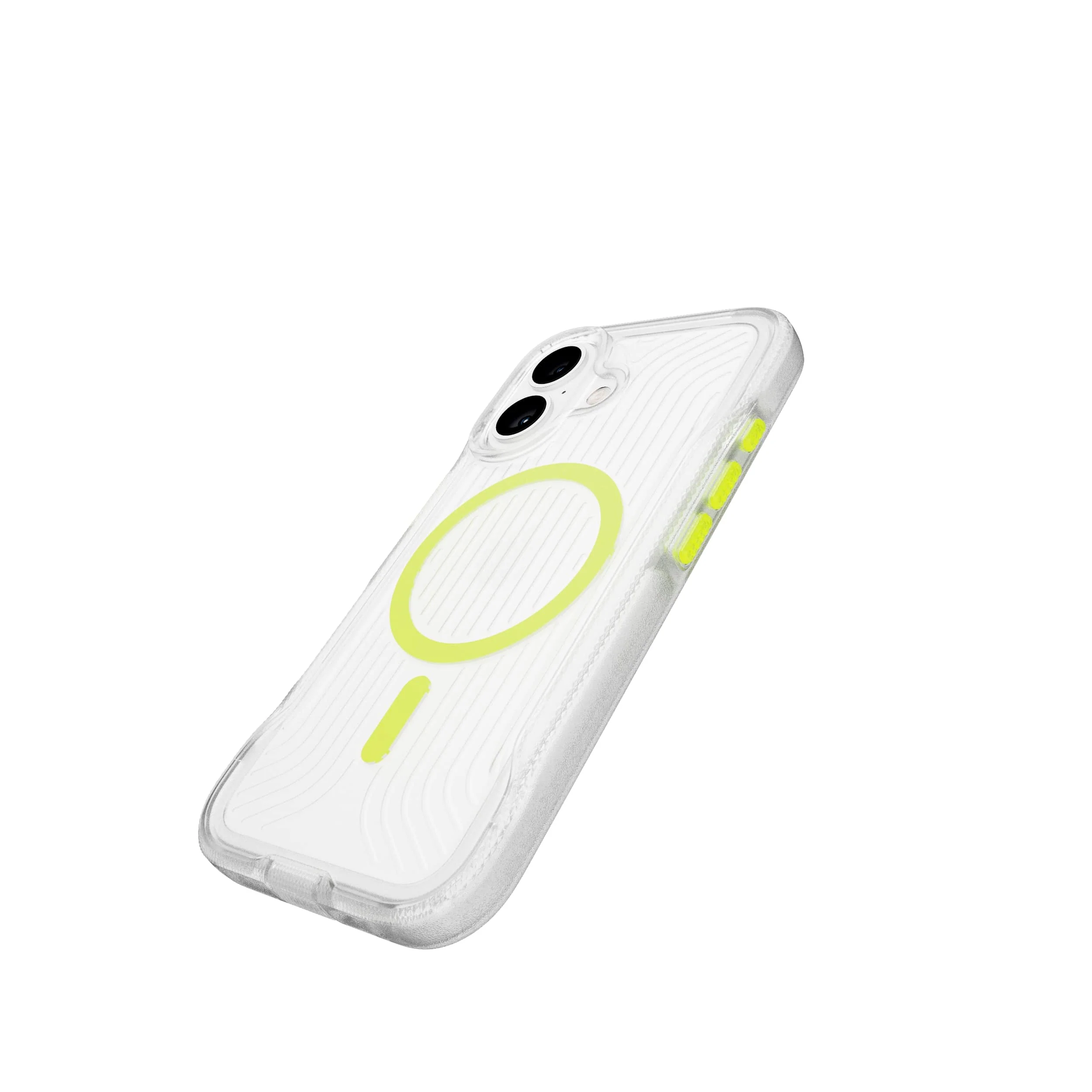 FlexPro - Apple iPhone 16 Case MagSafe Compatible - Neon Green Glow in the Dark - Image 3