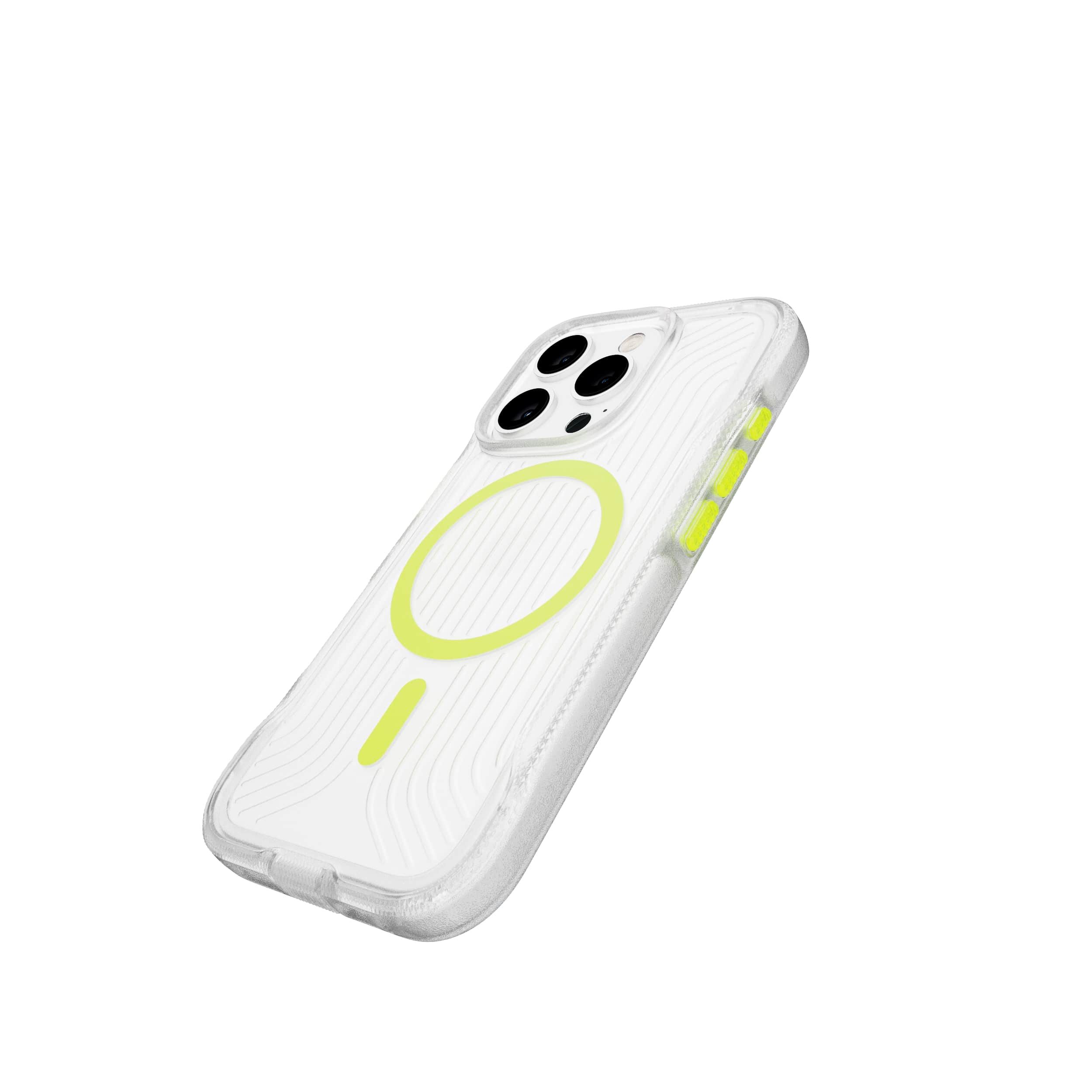 FlexPro - Apple iPhone 16 Pro Case MagSafe Compatible - Neon Green Glow in the Dark - Image 3