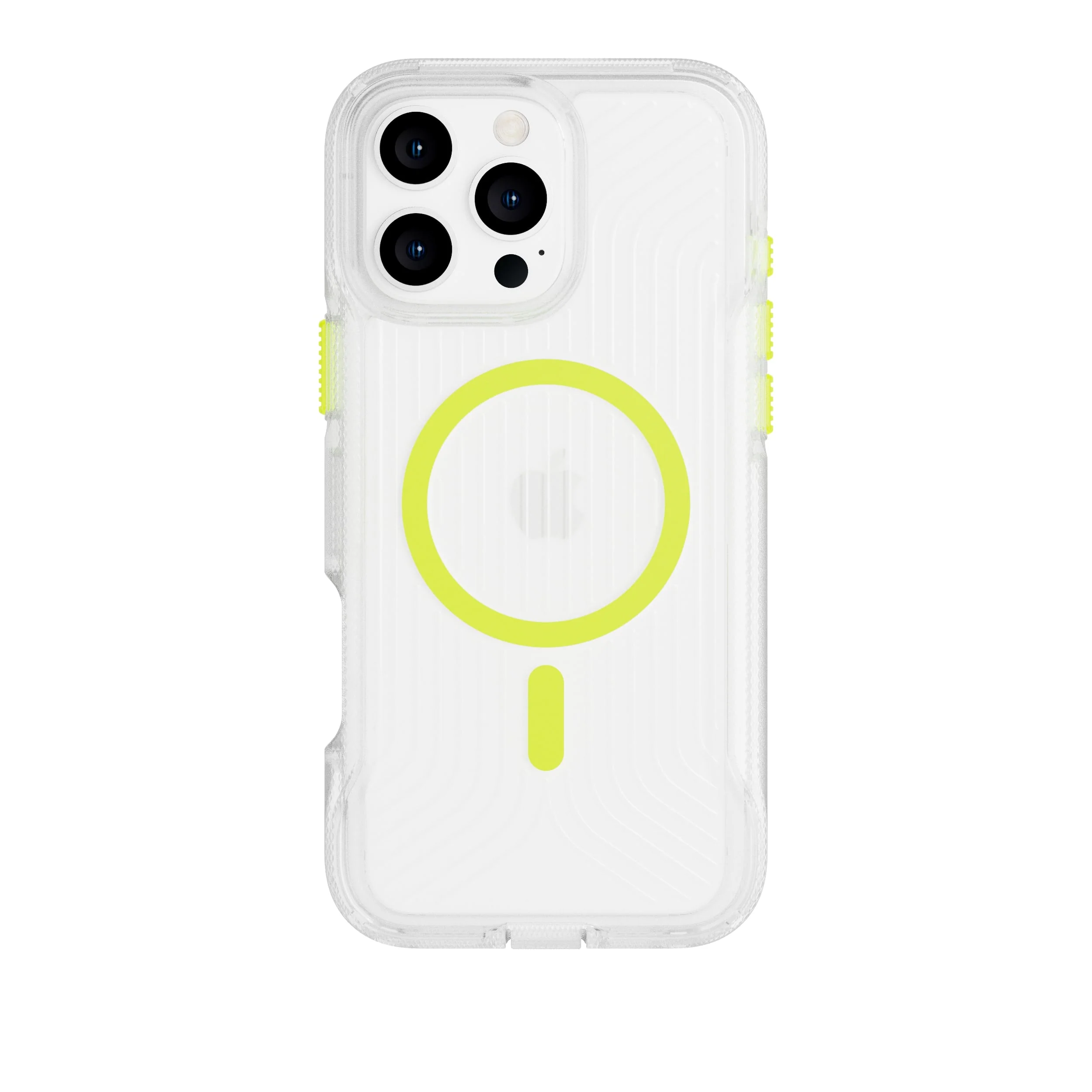 FlexPro - Apple iPhone 16 Pro Max Case MagSafe Compatible - Neon Green Glow in the Dark