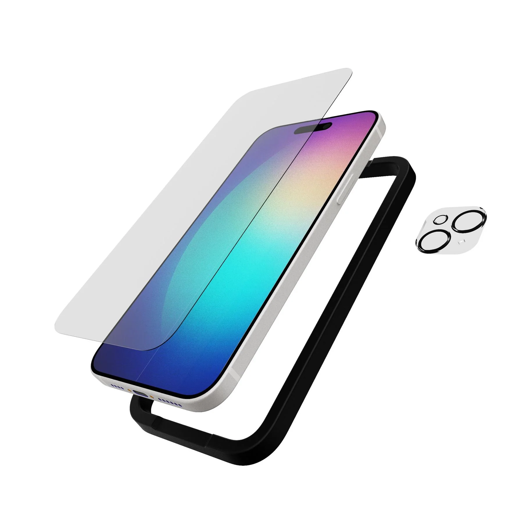 ImpactGlass - Apple iPhone 15 Plus Screen Protector with Camera Protector - Image 4