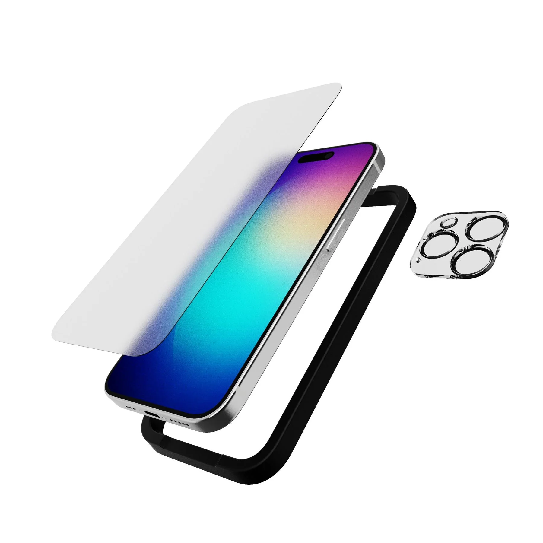 ImpactGlass - Apple iPhone 15 Pro Anti Glare Screen with Camera Protector - Image 4
