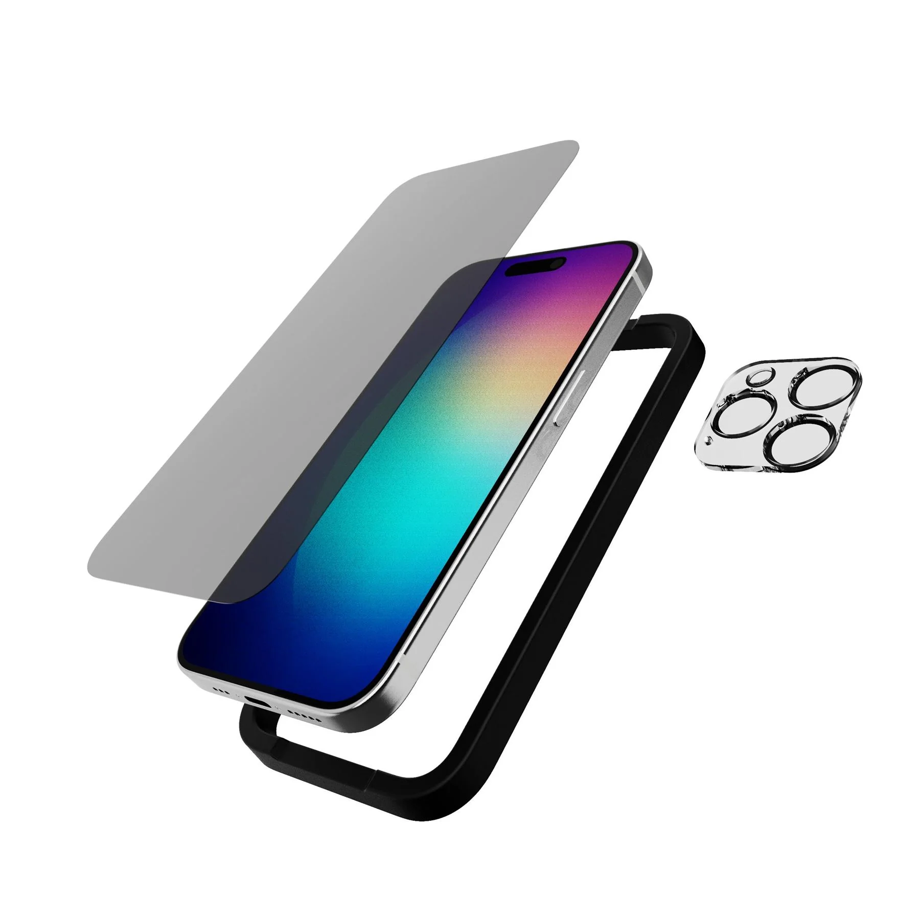 ImpactGlass - Apple iPhone 15 Pro Privacy Screen with Camera Protector - Image 4